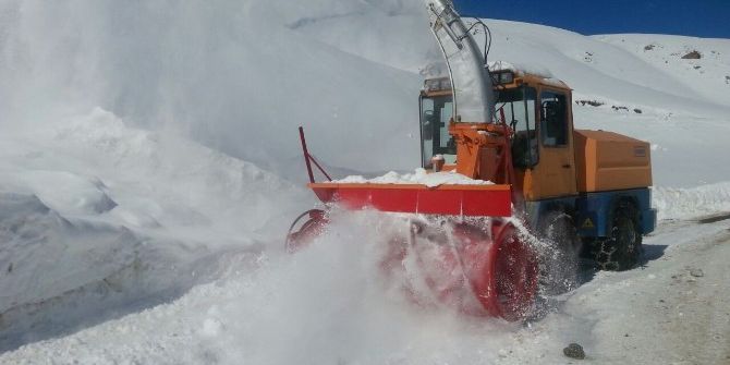 Hakkari’de Karla Mücadele Çalışması