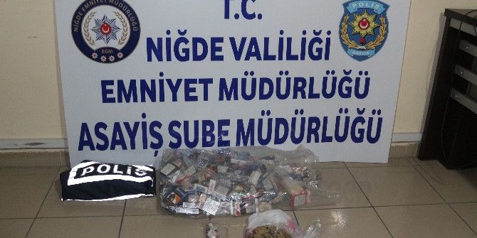 Marketten Para Ve Sigara Çalan Hırsızları Yakalandı