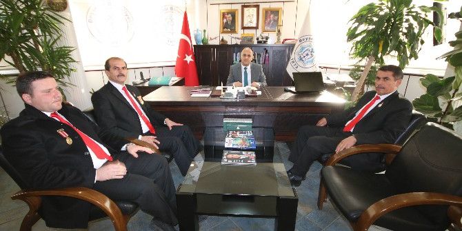 Beyşehirli Gazilerden Başkan Özaltun’a Ziyaret