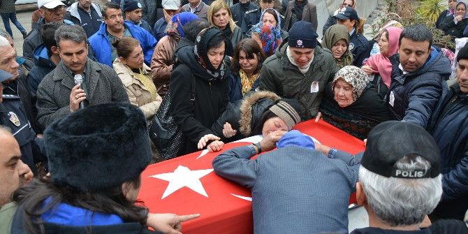 Görevi Başında Vefat Eden Polis Söke’de Son Yolculuğuna Uğurlandı