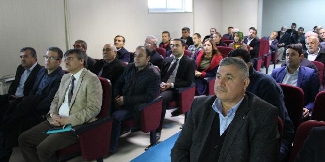 Çiftçiler Kuraklık Verim Sigortası Hakkında Bilgilendirildi