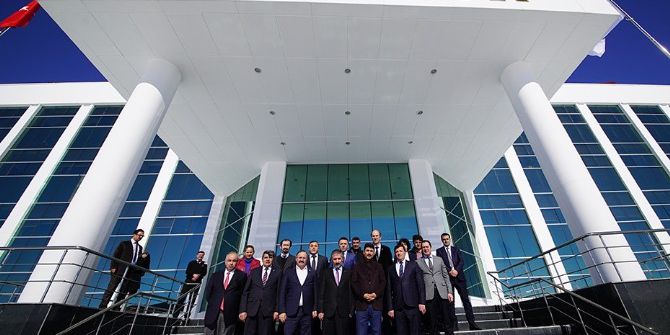 Vekillerden, Rektör Biber’e Nezaket Ziyareti