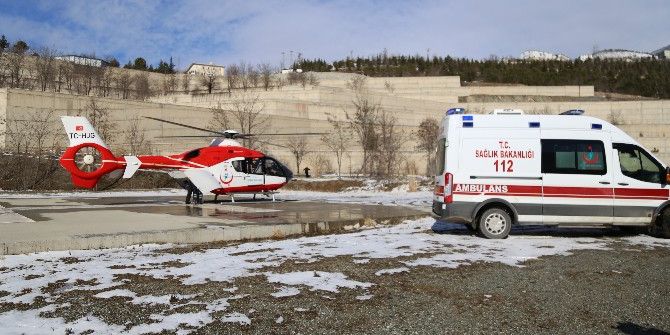 Hava Ambulansı Hamile Kadın İçin Havalandı