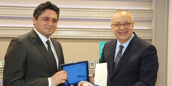 Başkan Ergün Misafirlerini Ağırladı