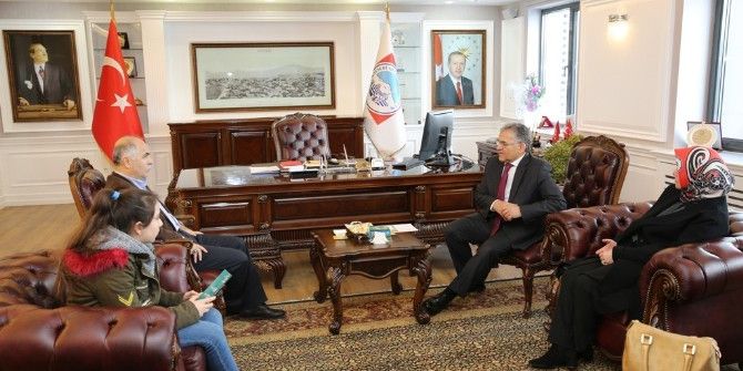 Giresun Valisi Hasan Karahan Melikgazi İletişim Merkezinde