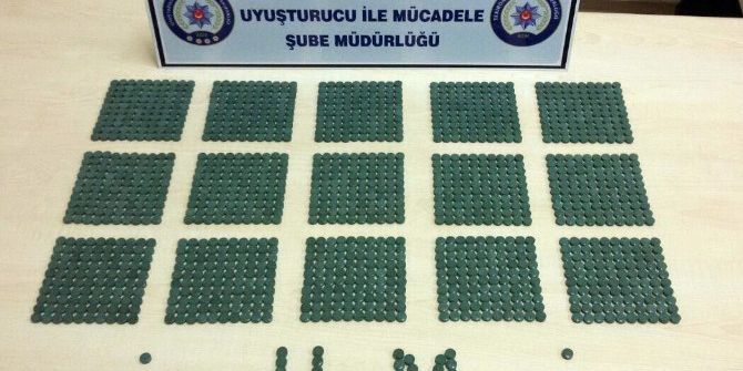 Vites Kutusunda Binlerce Uyuşturucu Hap Çıktı