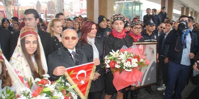 Atatürk’ün Aydın’a Gelişinin 86. Yıldönümü Törenle Kutlandı