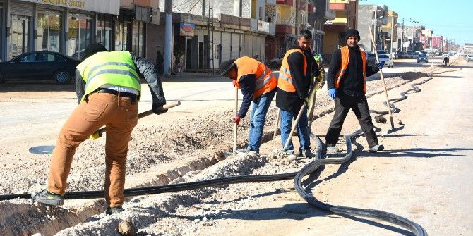 Ceylanpınar’da Kent Güvenlik Sistemi Kurulumunda Sona Yaklaşılıyor