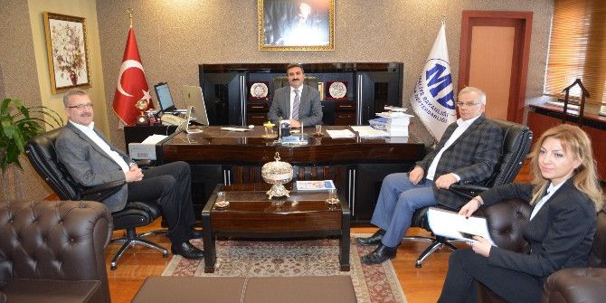 Ali Özkan’dan Bursa Defterdarı Atılğan’a Ziyaret