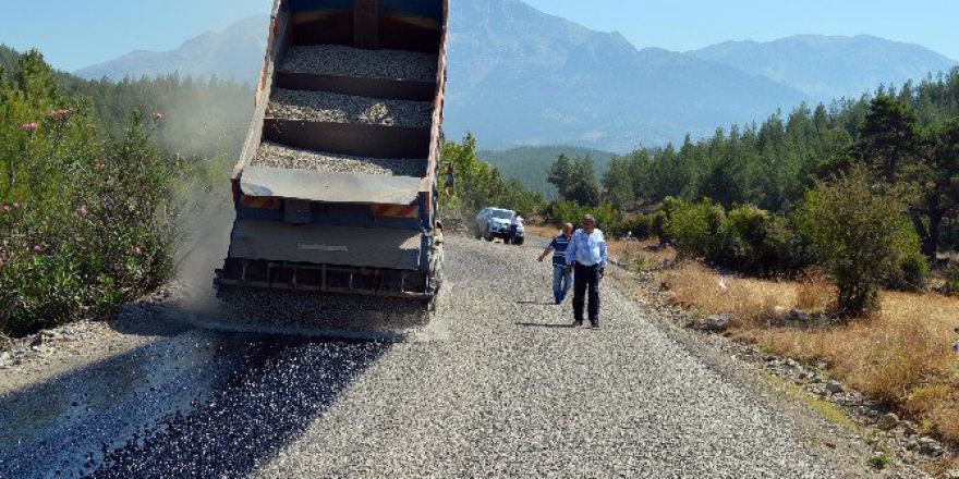 Köprülü Kanyon Yolu Modernize Ediliyor