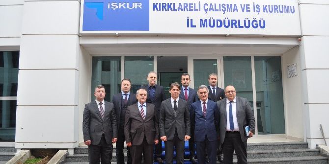 Çalışma Ve Sosyal Güvenlik Bakanlığı Müsteşar Yardımcısı Alpay Kırklareli’de