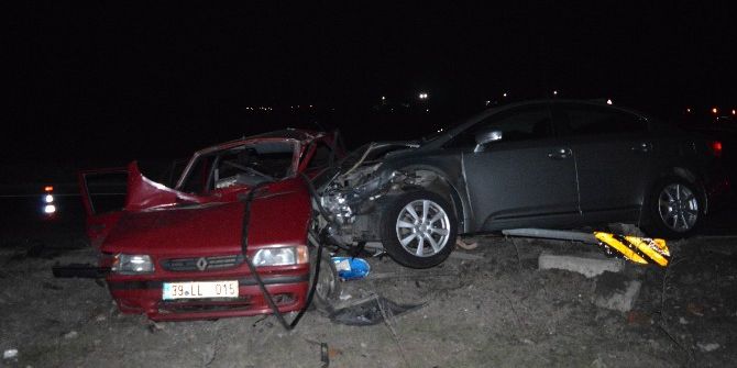 Kırklareli’de İki Araç Kavşakta Çarpıştı: 1 Ölü, 1 Yaralı