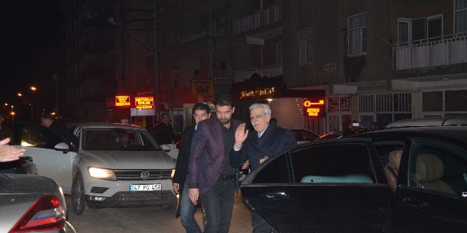 Tahliye Edilen Ahmet Türk Mardin’de