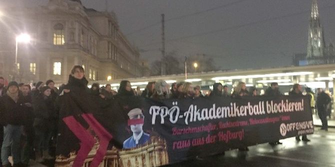 Viyana’da "Anti Faşist" Gösterisi