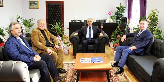 Kırklareli Tso’dan Rektör Şengörür’e “Hayırlı Olsun” Ziyareti