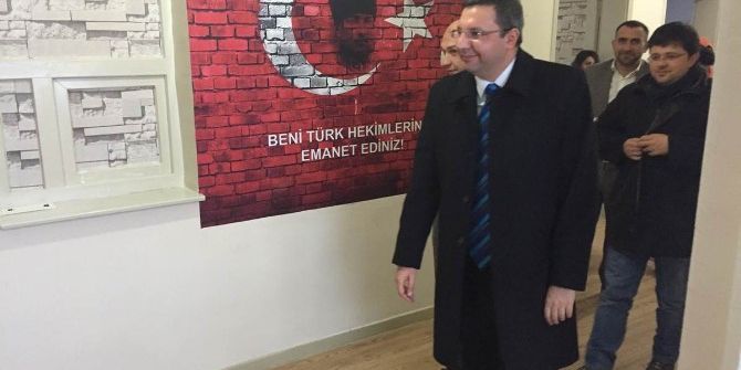 Kaymakam Özderin, Toplum Sağlığı Merkezini Ziyaret Etti
