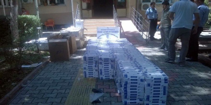 Gölbaşı İlçesinde 30 Bin Paket Kaçak Sigara Yakalandı
