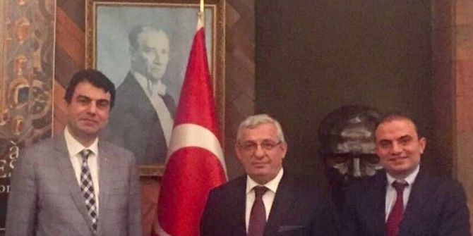 Erzurum Barosu Genel Sekreteri Şenpolat, Paris Büyükelçisini Ziyaret Etti