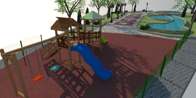 Hacısarraf Mahallesi Çocuk Parkına Kavuşuyor