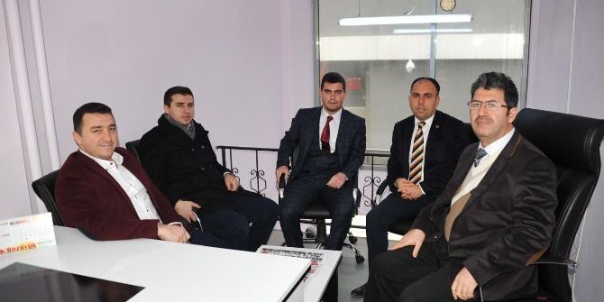 Başkan Bakıcı’dan Yeni Bozüyük Gazetesi’ne Ziyaret
