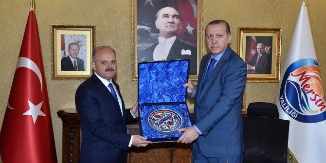 Cumhurbaşkanı Erdoğan, Vali Çakacak’ı Ziyaret Etti