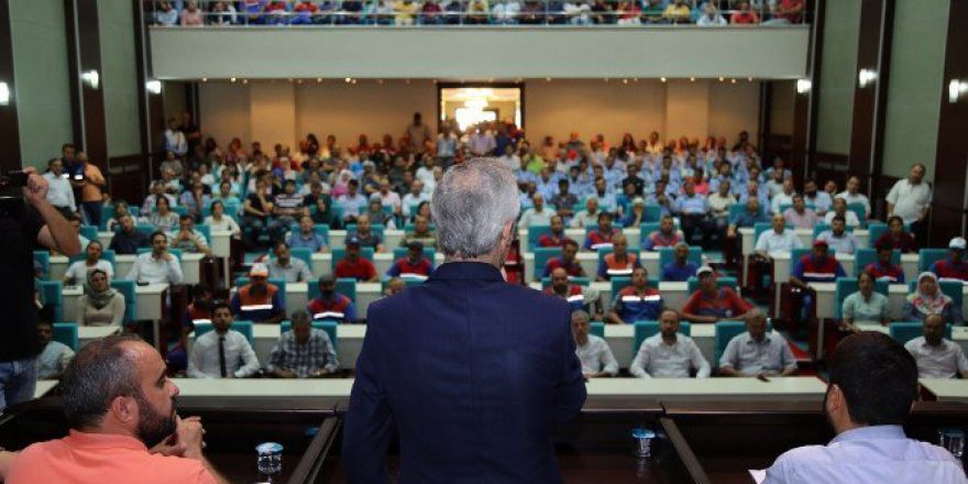 Belediye Personelinden Kınama