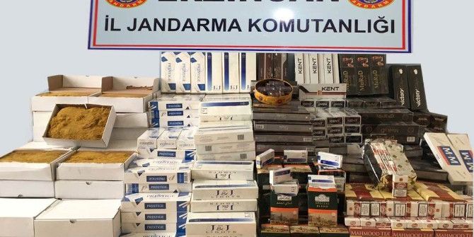 Erzincan Da Kaçakçılık Operasyonu