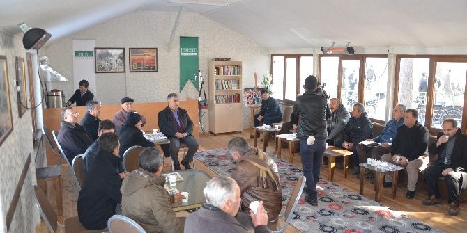 Ereğli’de Emekliler Kıraathanesi Açıldı