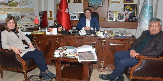 Ak Partili İnceöz’den, Başkan Yazgı’ya Ziyaret