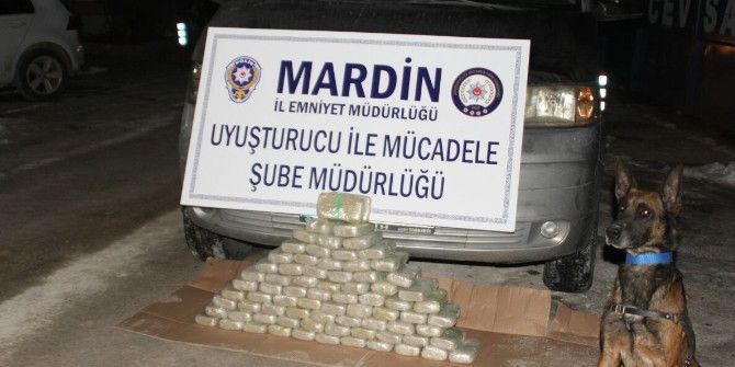 Mardin Emniyeti Diyarbakır’da 40 Kilogram Eroin Yakaladı