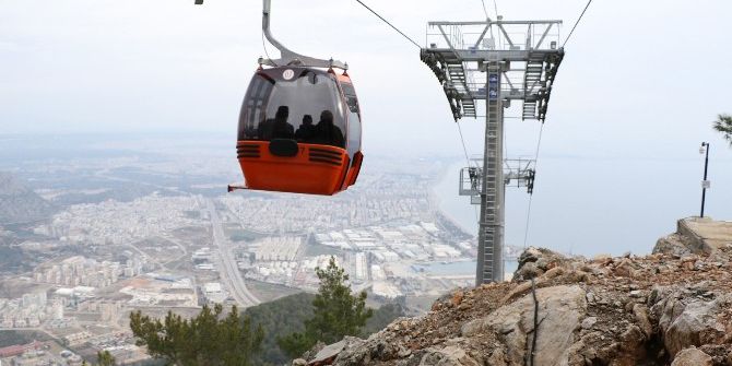 Türkiye’nin En Ucuz Teleferiği Antalya’da Hizmete Açıldı