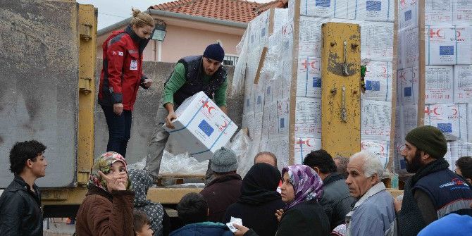 Ortaca’da Suriyeli Ailelere Yardım Eli