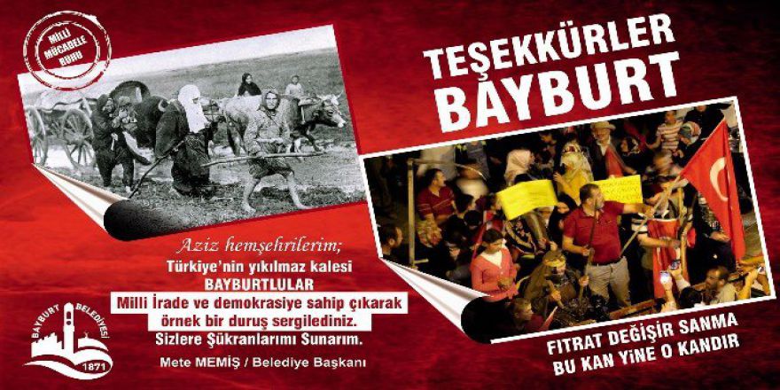 Başkan Memiş’ten Vatandaşlara Teşekkür