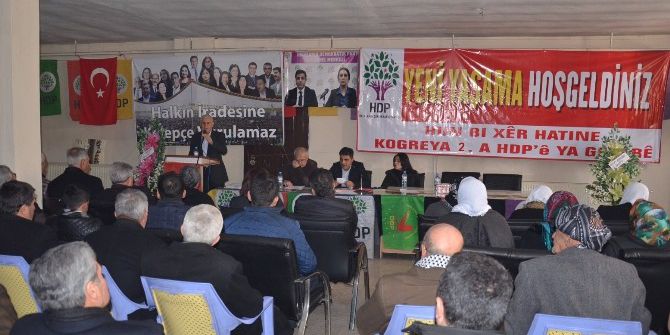 Yüksekova’da Hdp Kongresi