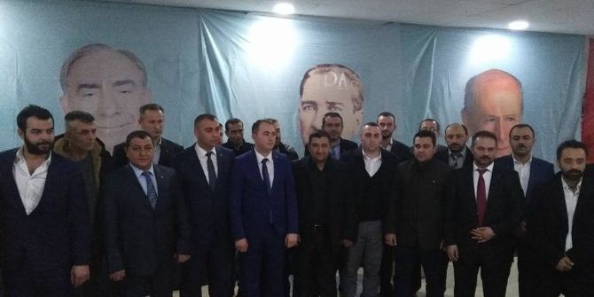 Mhp Amasya Merkez İlçe Başkanlığına Şuayip Ak Seçildi