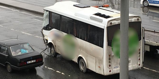 Küçükçekmece’de Metrobüs Kazası: 7 Yaralı