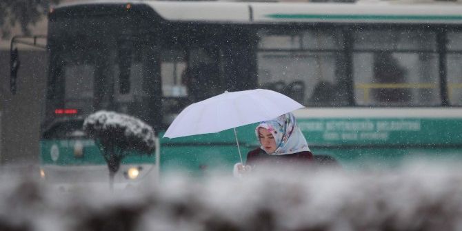 Kayseri’de Kar Yağışı Etkili Oldu