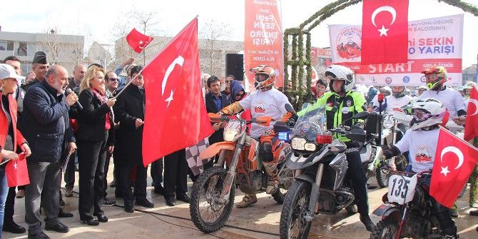 Şehit Fethi Sekin Enduro Yarışı Başladı