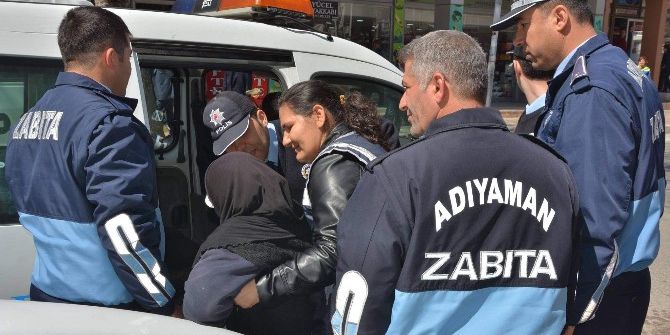 Dilencilere Polis Ve Zabıta Ekiplerinden Operasyon