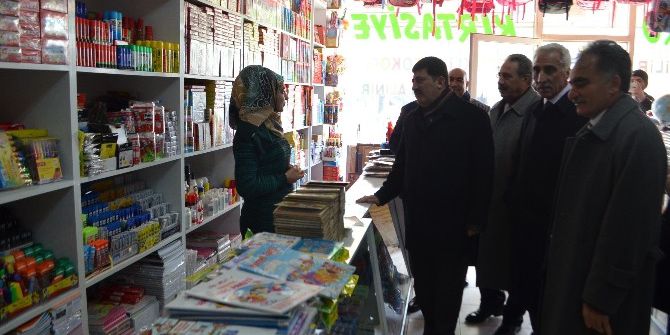 Ak Parti Esnaf Ziyaretlerini Sürdürüyor