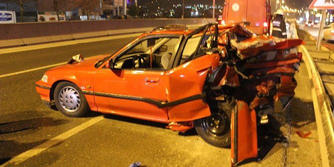 Kocaeli’de Trafik Kazası: 1 Yaralı