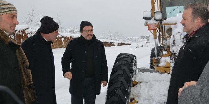 Başkan Genç, Karla Mücadeleyi Anlattı