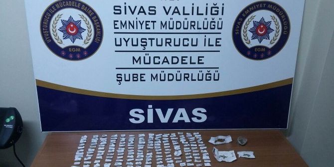 Sivas’ta Uyuşturucu Operasyonu: 3 Gözaltı