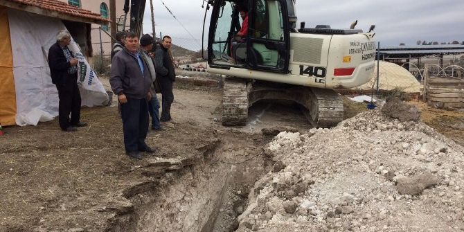 Çamyayla Mahallesi’ne Sağlıklı Kanalizasyon Hattı