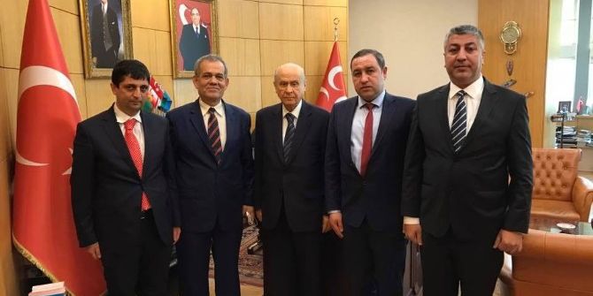 Agad Başkanı İbrahim Aslan’dan Mhp Genel Başkanı Devlet Bahçeli’ye Ziyaret