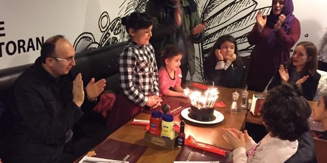 Kaymakam Yazar Doğum Günü Partisinde Çocuklarla Buluştu