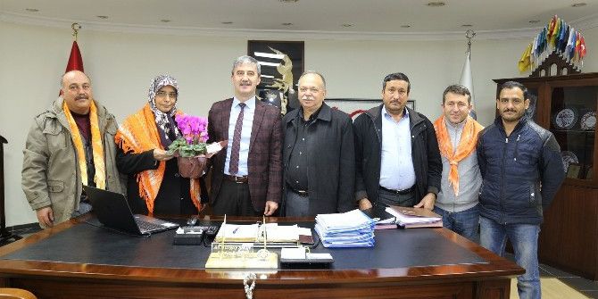 Yörük Türkmenleri’nin İlk Ziyareti Başkan Şirin’e