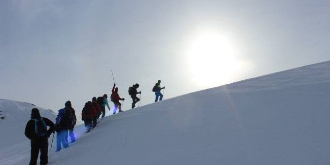 12 Kişilik Dağcı Grubu Mehet Dağı’na Tırmandı