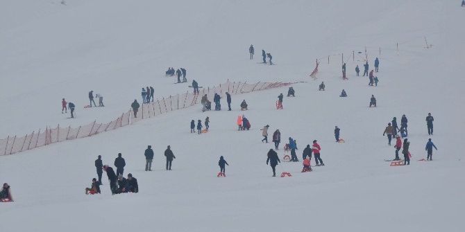 Muş Kayak Merkezi Cıvıl Cıvıl
