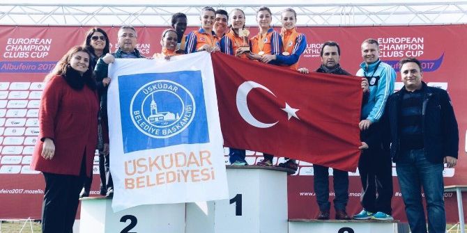 Üsküdar Belediyesi Atletizm Takımı 6. Kez Avrupa Şampiyonu